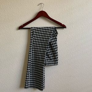 Gingham Flared Pants